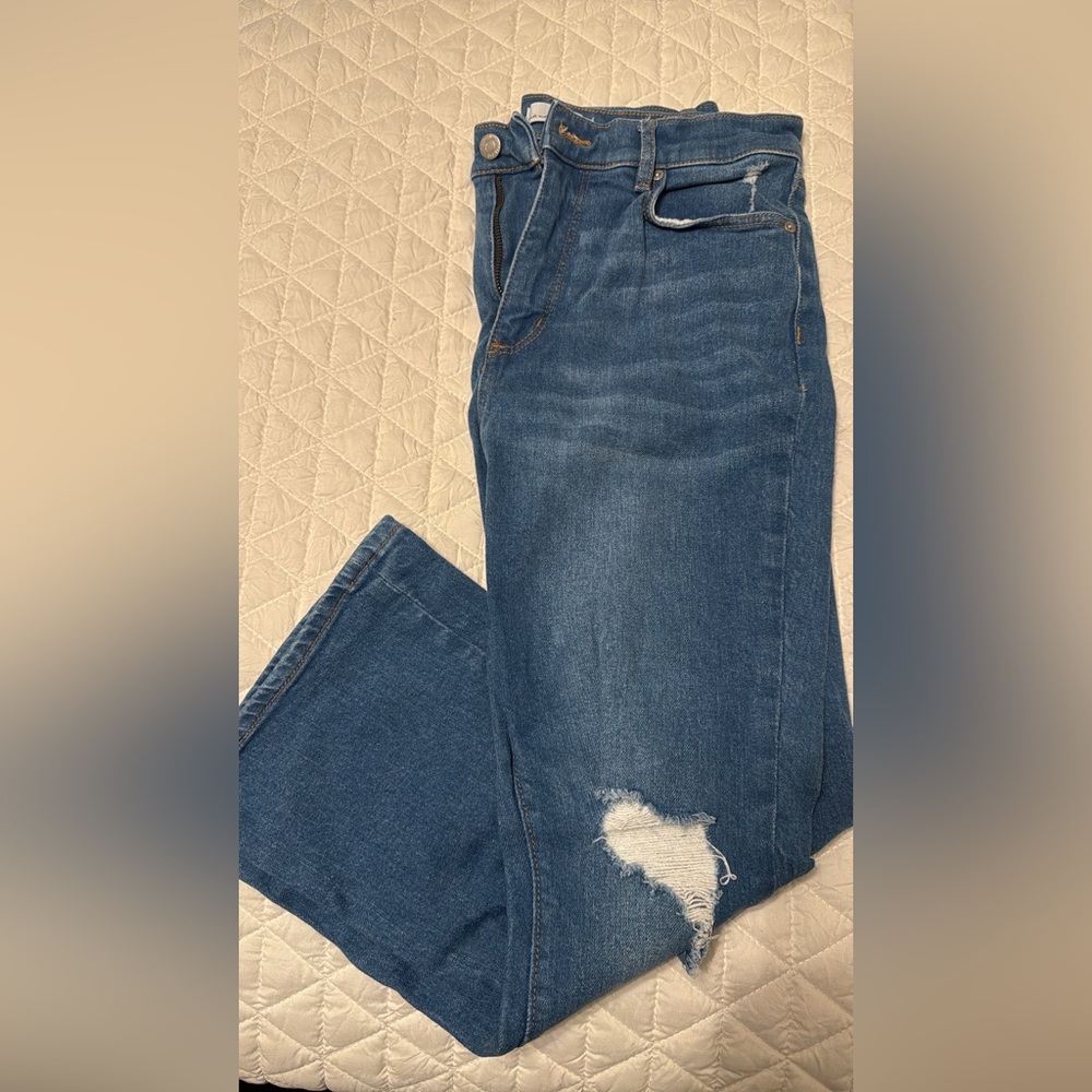 LOFT Kick Crop Jeans